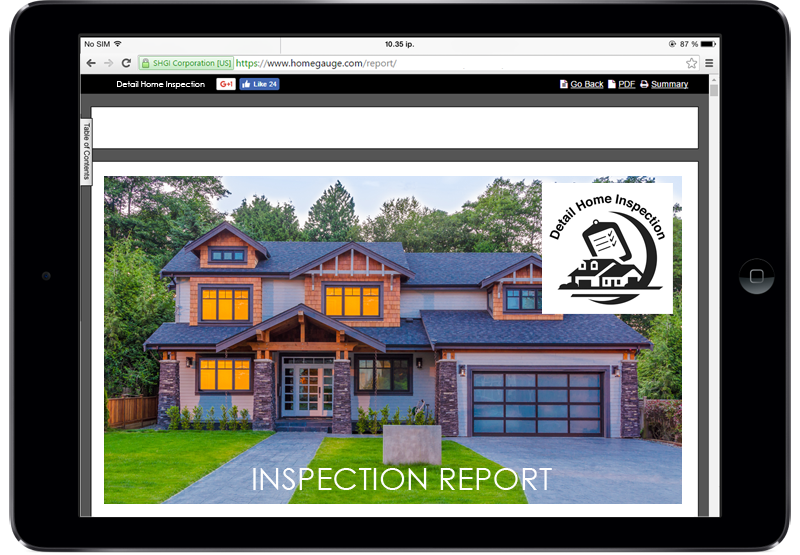 Digital Home Inspection Reports